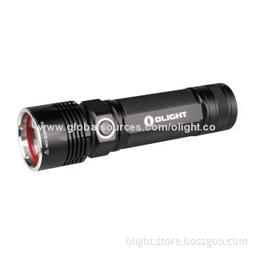 Micro USB Port Rechargeable Outdoor LED Flashlight with Up to 4 Days Run Time R40